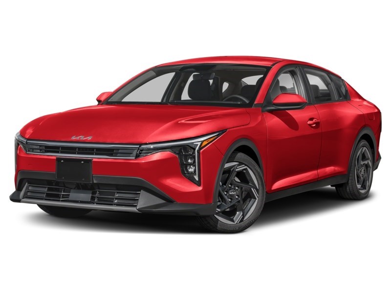 2025 Kia K4 EX+ FWD Radiant Red  Shot 4